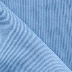 Ткань Кашкорсе, 420гм/2, 110см, цвет Светло-Голубой (на отрез)  в Кургане