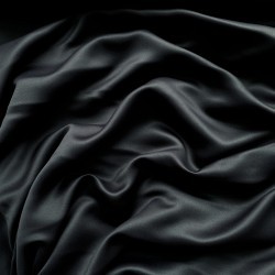 Светозатемняющая ткань для штор &quot;Блэкаут&quot; 95% (Blackout), цвет Черный (на отрез)  в Кургане