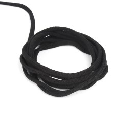 Шнур для одежды 4,5 мм, цвет Чёрный (на отрез)  в Кургане