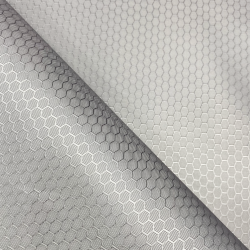 Ткань Оксфорд 300D PU Рип-Стоп СОТЫ, цвет Светло-Серый (на отрез)  в Кургане
