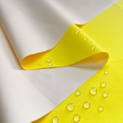 Водонепроницаемая Дышащая Мембранная ткань PU 10'000, цвет Жёлтый (на отрез)  в Кургане