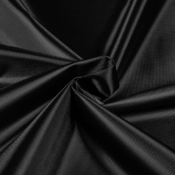 *Ткань Оксфорд 210D PU, цвет Черный (на отрез)  в Кургане