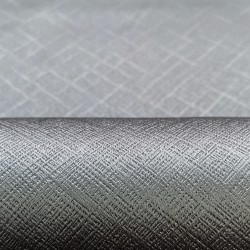 Ткань Блэкаут для штор светозатемняющая 100% &quot;Орнамент Серый&quot; (на отрез)  в Кургане