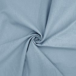Ткань Перкаль, цвет Серый (на отрез) (100% хлопок) в Кургане